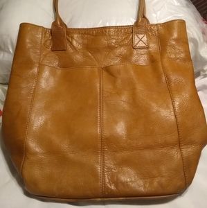 Liel vintage genuine leather tote